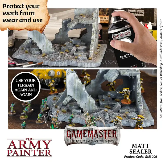 Miniaturbild: Gamemaster: Spray Terrain Matt Sealer (300 ml)