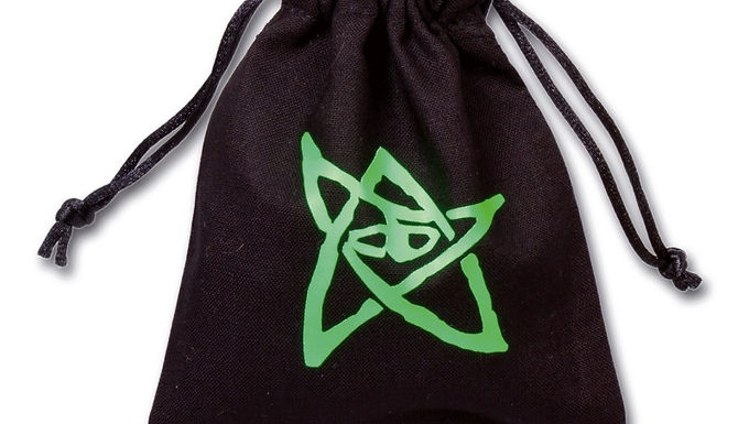 Call of Cthulhu Black & green Dice Bag