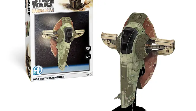 Revell: 3D Bausatz: The Mandalorian: BOBA FETT'S STARFIGHTER™ 1:60