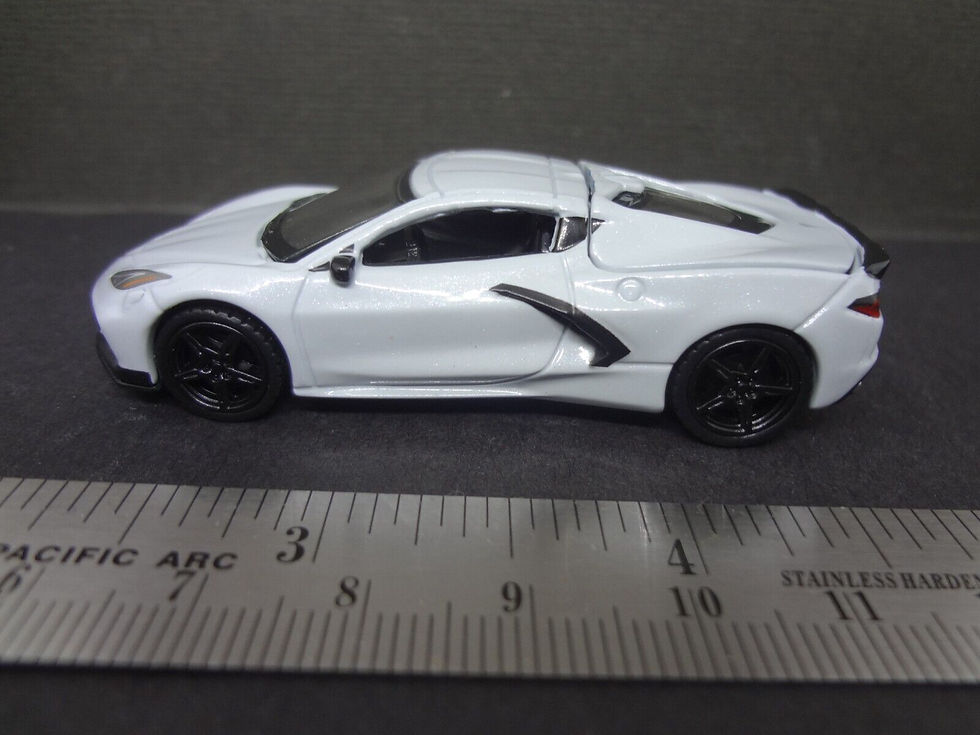 Thumbnail: Auto World 1:64 2022 Chevy Corvette Ceramic Matrix Gray