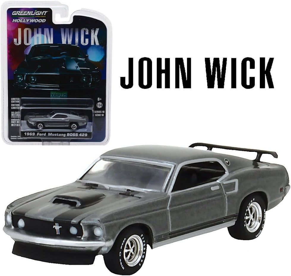 Thumbnail: Green light Hollywood John wick 1969 ford mustang boss 429