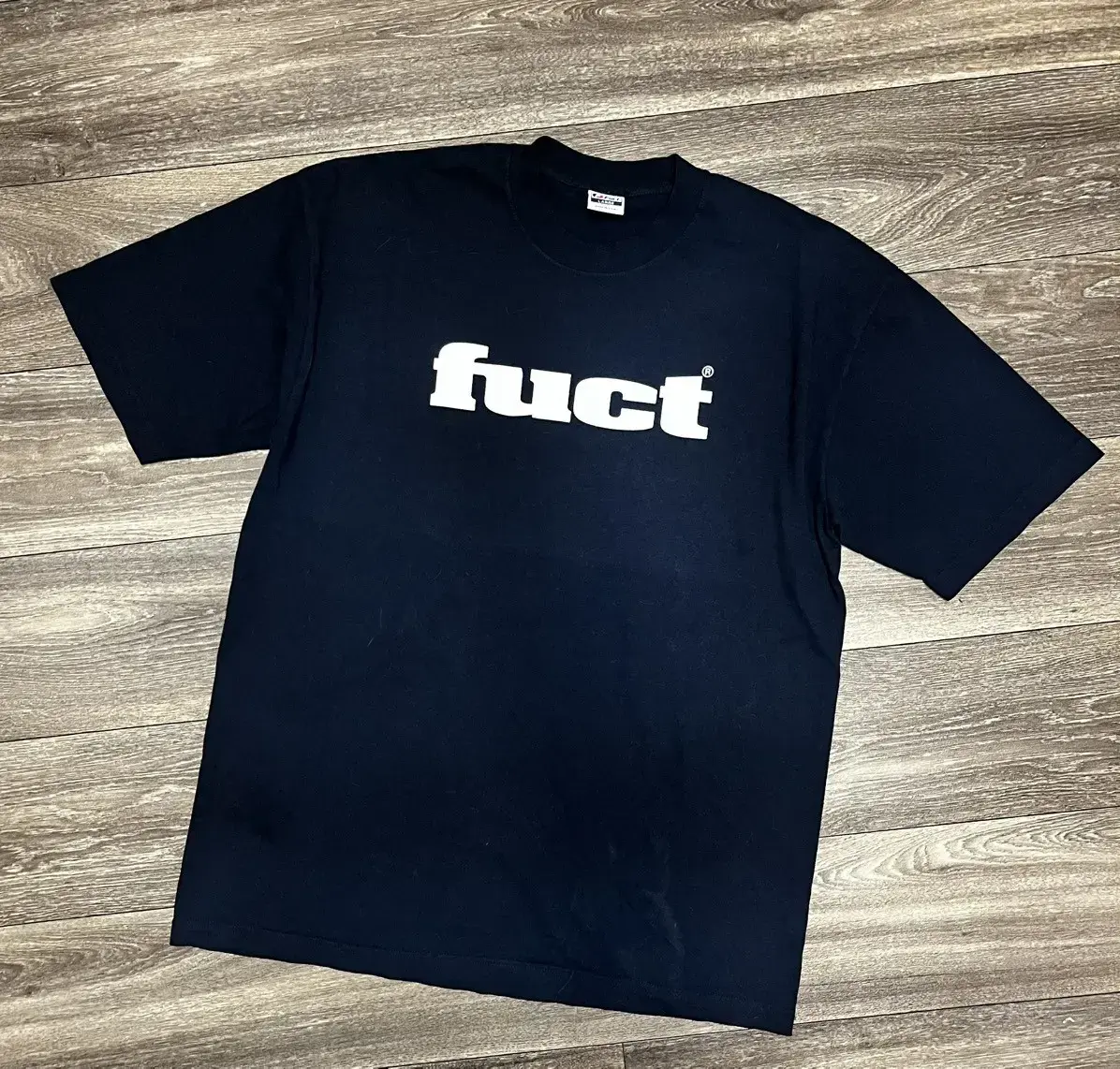 Fuct logo tee Navy