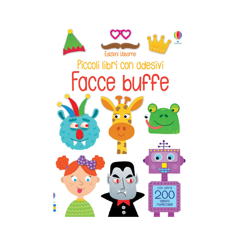 Facce buffe. Piccoli libri con adesivi