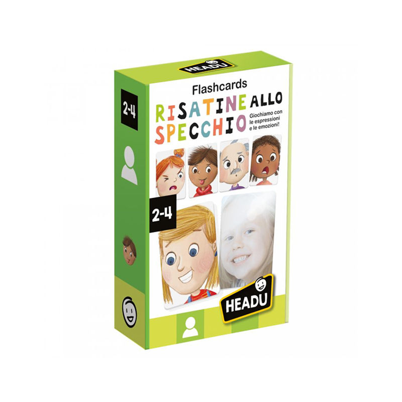 Flashcards Risatine allo Specchio Montessori