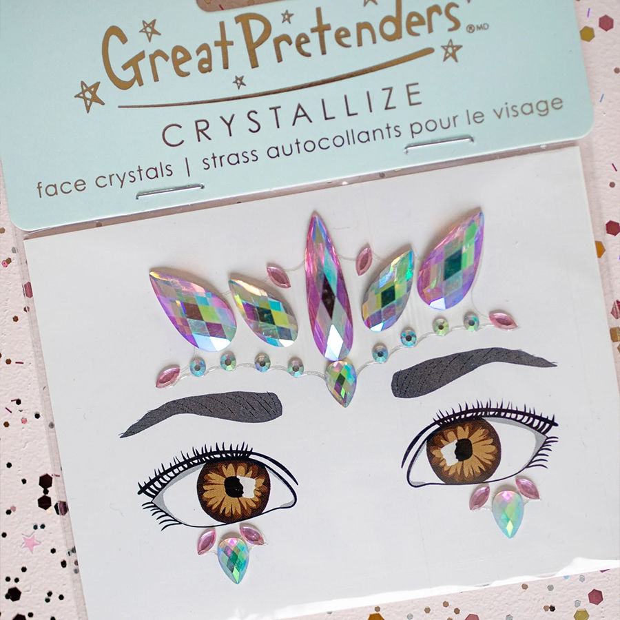 Miniatura: Adesivi per il viso pink unicorn - Great Pretenders - 87653