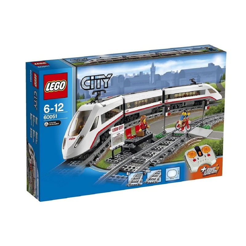 Treno passeggeri alta velocità 60051 - Lego City