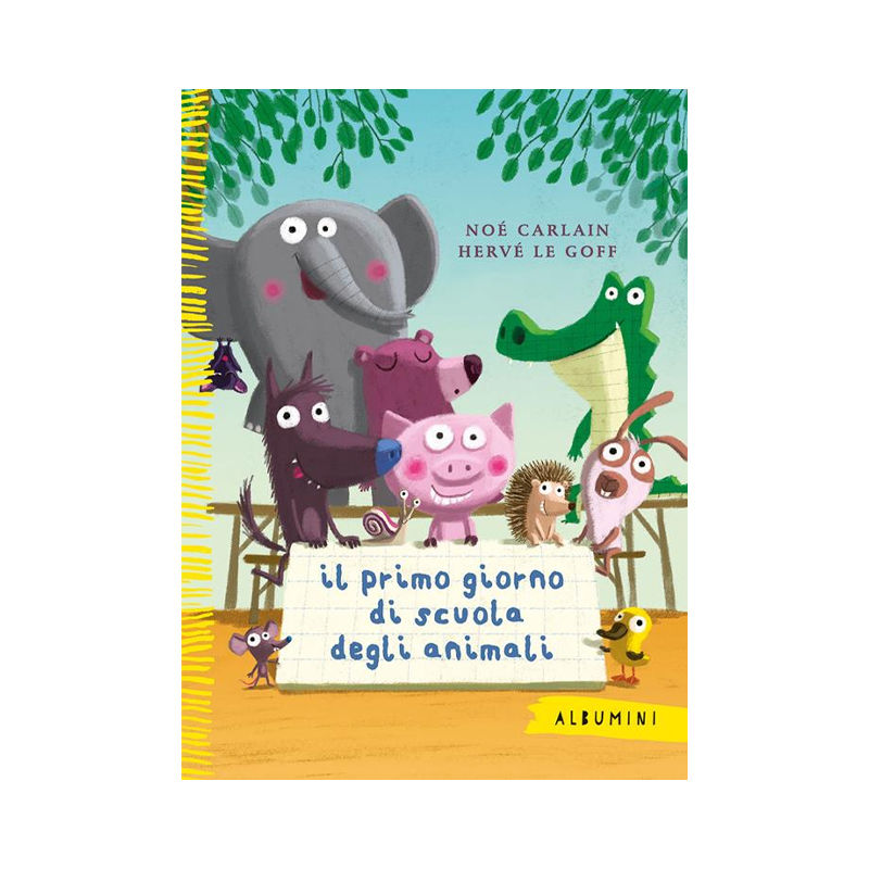Il primo giorno di scuola degli animali