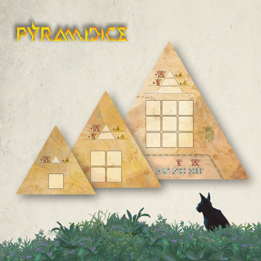 Miniatura: Pyramidice. Gioco da tavolo