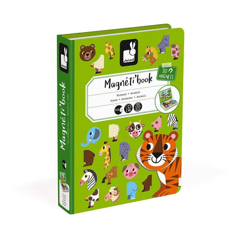 Animali libro magnetico - Janod J02723
