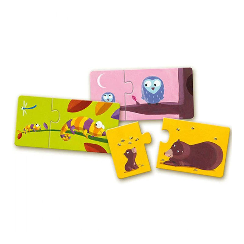 Miniatura: Puzzle duo mamma bebè - Djeco 8157