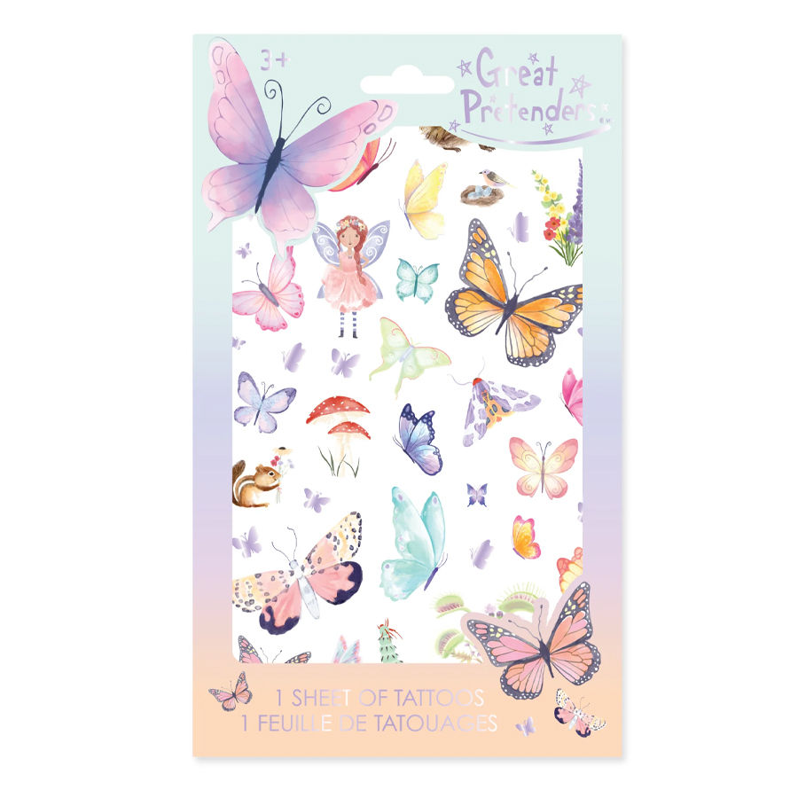 Miniatura: Tatuaggi temporanei farfalle - Great Pretenders - 97472