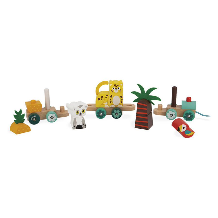 Miniatura: Tropik treno tropicale da trainare - Janod J08272