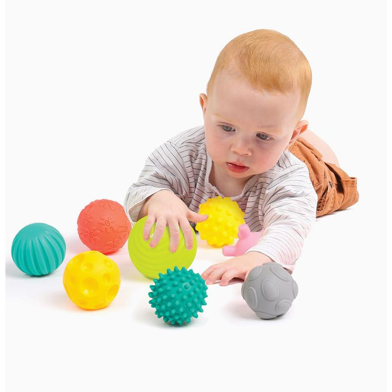 Miniatura: Set 8 palline sensoriali - Ludi - 30055