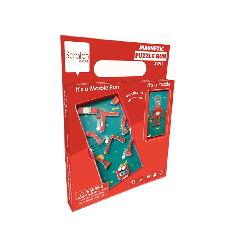 Miniatura: Puzzle magnetico 2 in 1 robot - Scratch