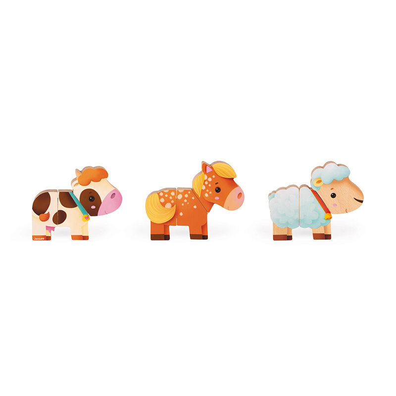 Miniatura: Magneti animali della fattoria Janod - J08058