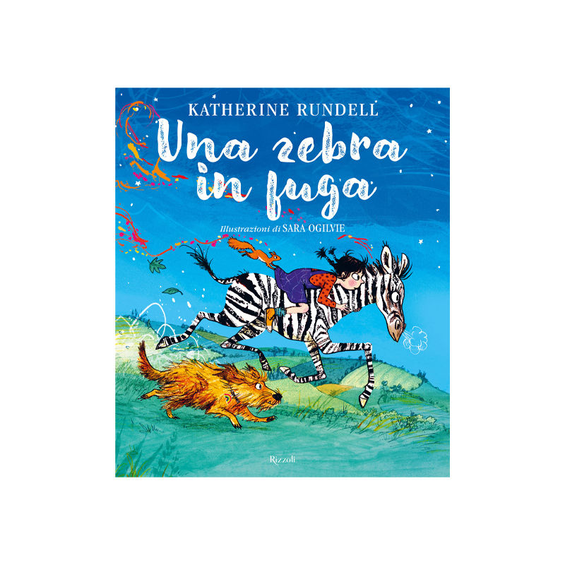 Una zebra in fuga