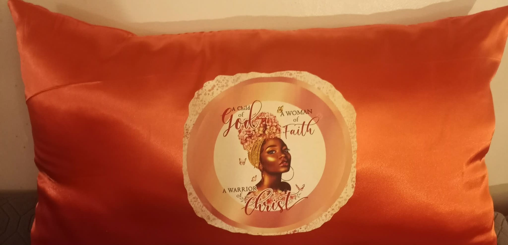 Child of God Woman of Faith Prayer Pillow