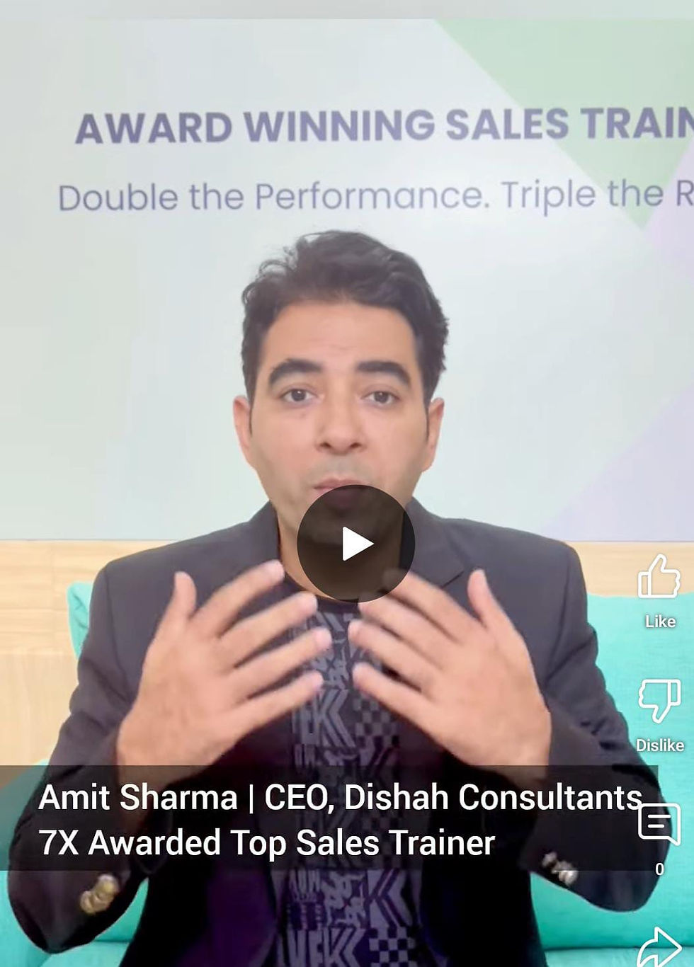Sales Myth video