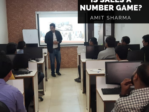 Sales Mindset #3 - Is Sales a Number Game or is it…