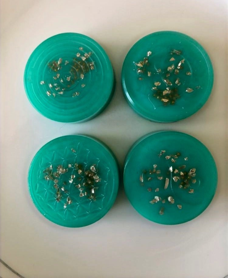 Orgonite Disk Set for Stress, Worry or Meditation