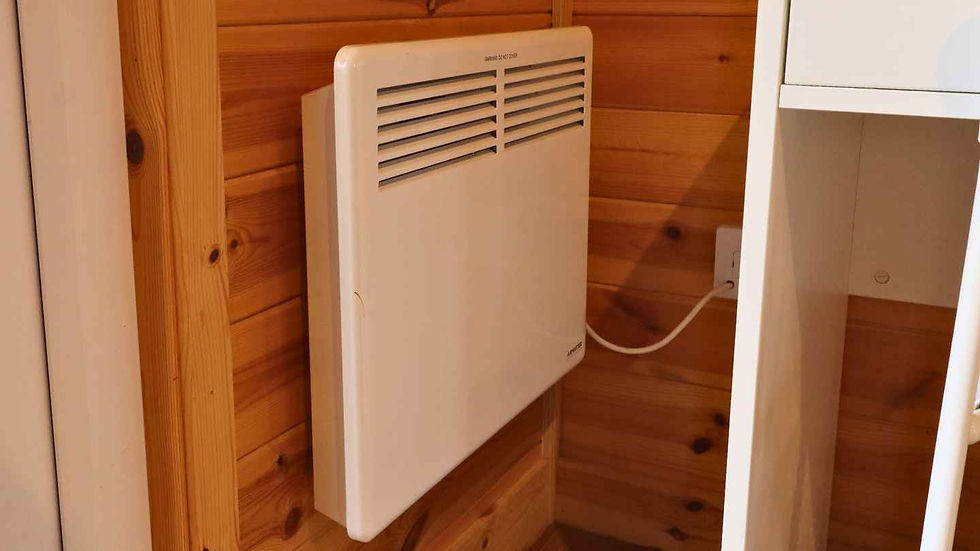 Fox & Hounds Glamping Pods Heater