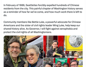 Seattle's Chinese Expulsion Remembrance EVent
