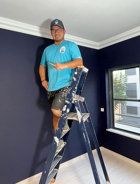 Bram Vanden Daele our proud owner and master painter.