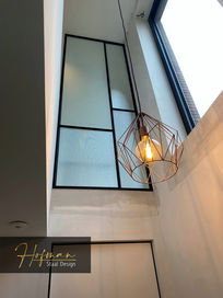 Creatief stalen raam - Hofman Staal Design