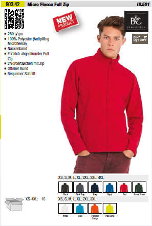 Fleec Jacke