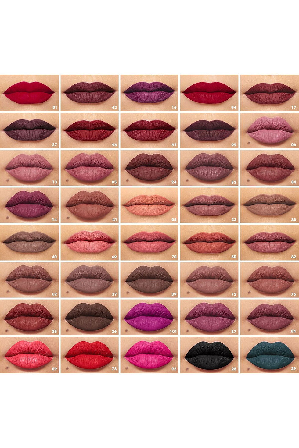 Cream Lip Stain Mat - Saten Bitişli Mat Ruj 96 Red Velvet (5 ml)