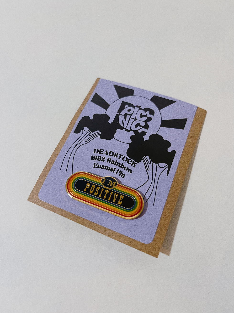 Thumbnail: "I’m  __________" Rainbow Enamel Pin