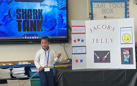 kindergarten shark tank presentation