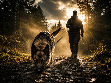 dog searching 