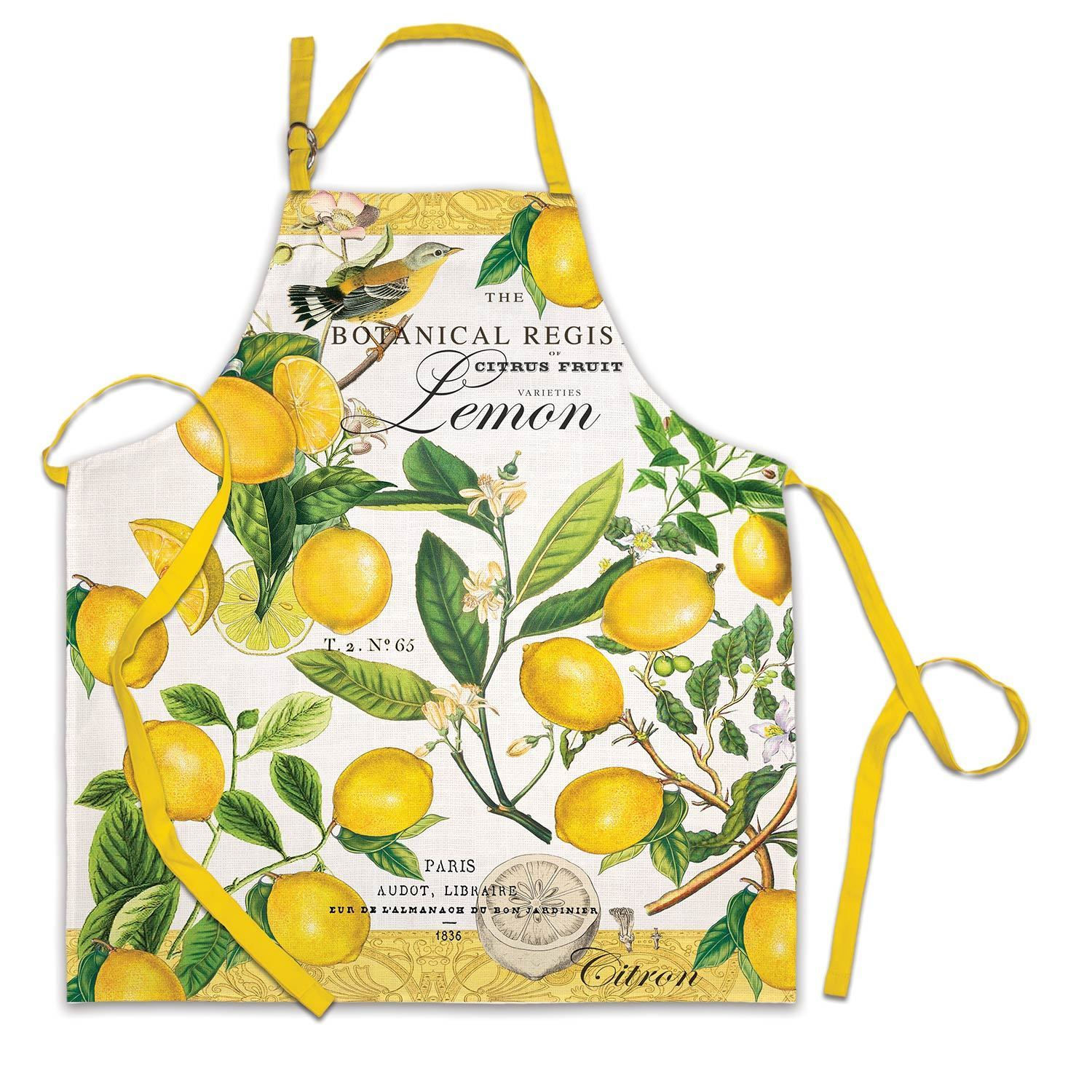 Lemon & Basil Apron