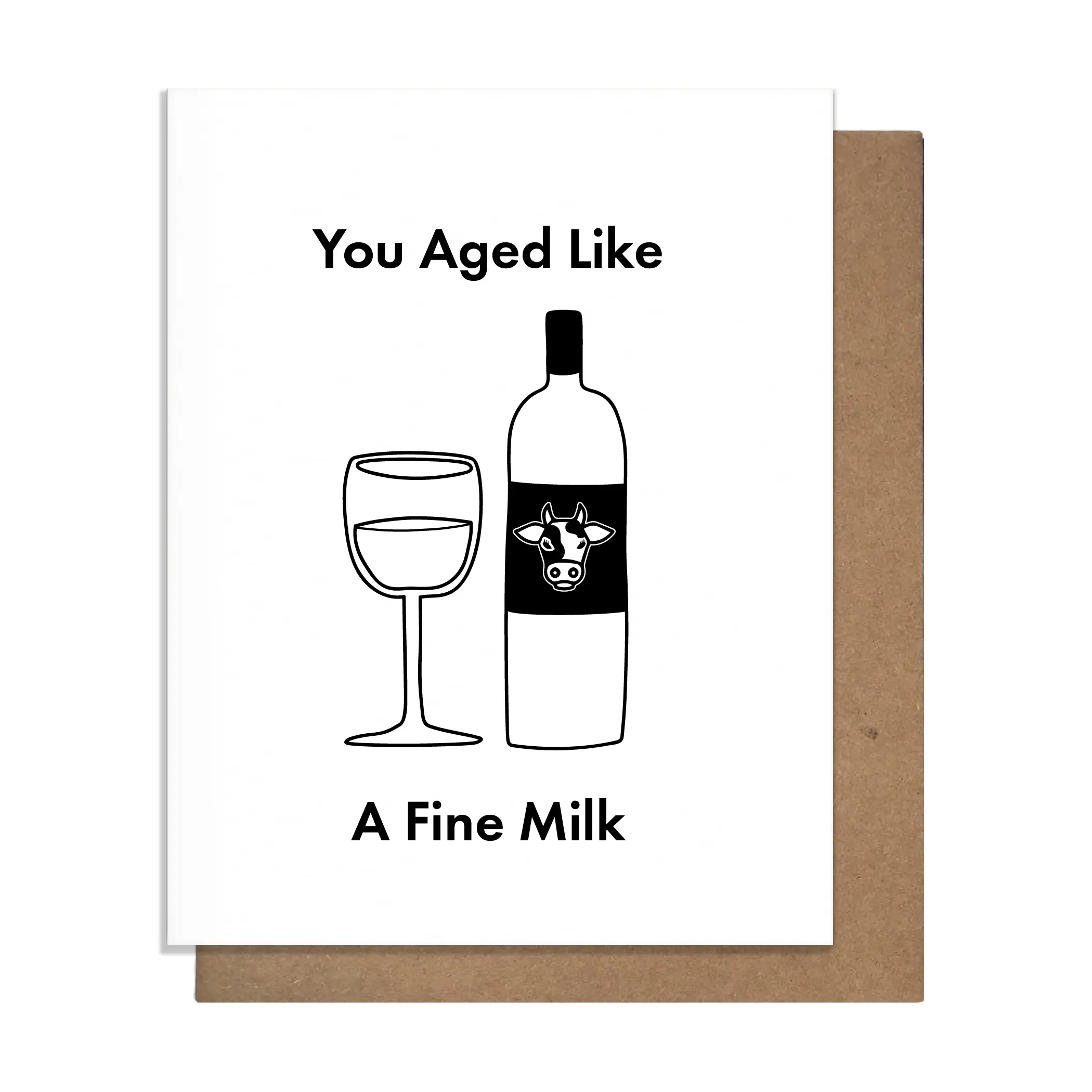 Pretty Alright Goods | Fine Milk - Birthday Card