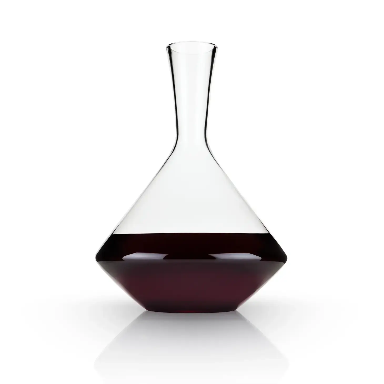 Raye Angled Lead Free Crystal Decanter By Viski
