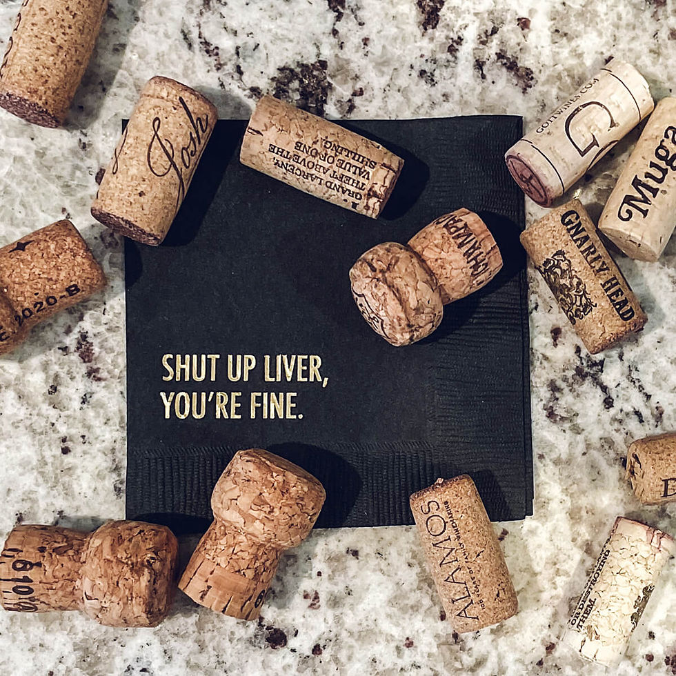 Pretty Alright Goods | Shut Up Liver Cocktail Napkin