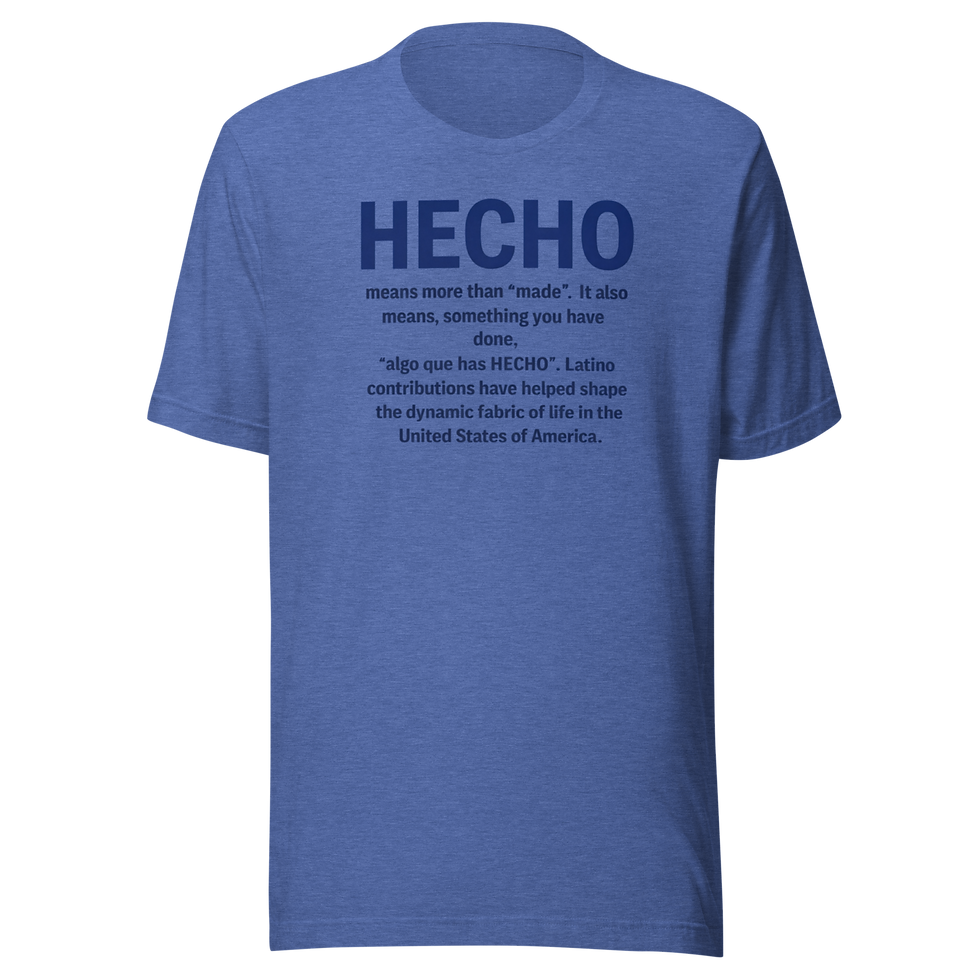 Thumbnail: Latin Statement Unisex t-shirt