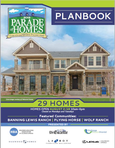 2019 Parade of Homes Planbook cover