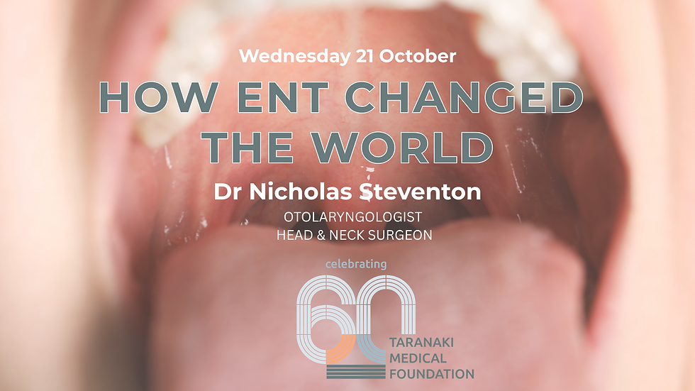 TMF 60th CME: How ENT Changed the World