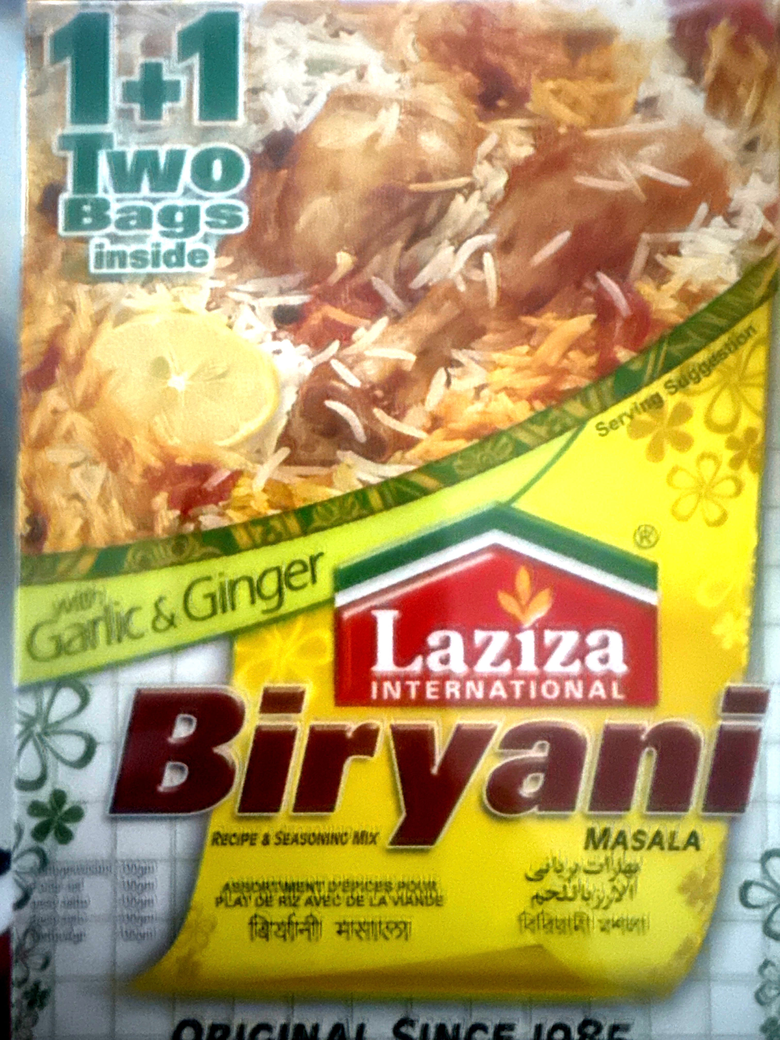 Laziza Biryani Masala