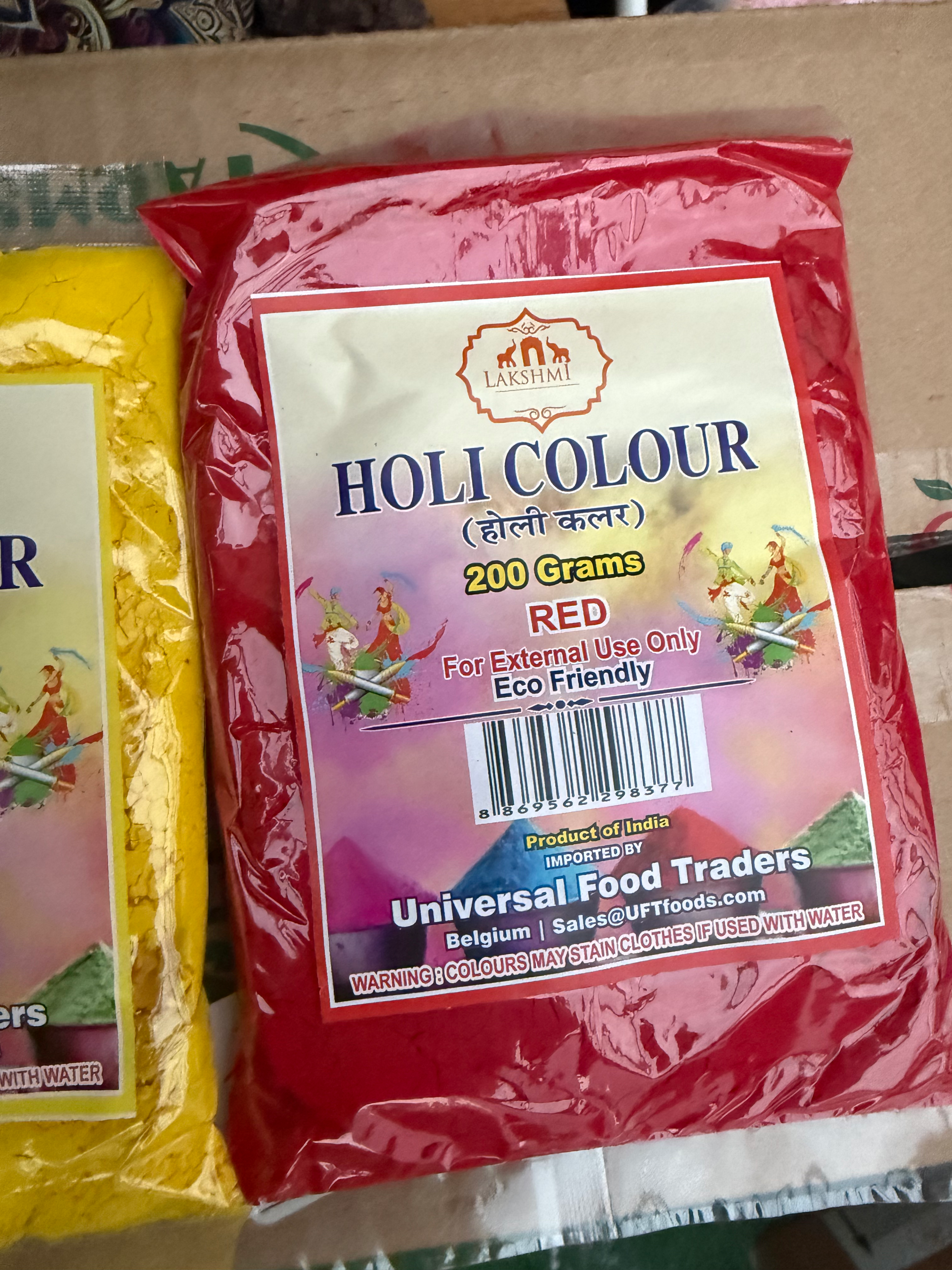 Holi Color Red