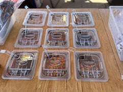 Cake Cart Topping Choices