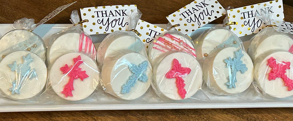 First Communion Favors - Chocolate Covered Oreos