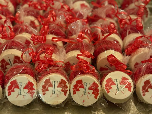 High School Team Logo Chocolate Covered Oreos