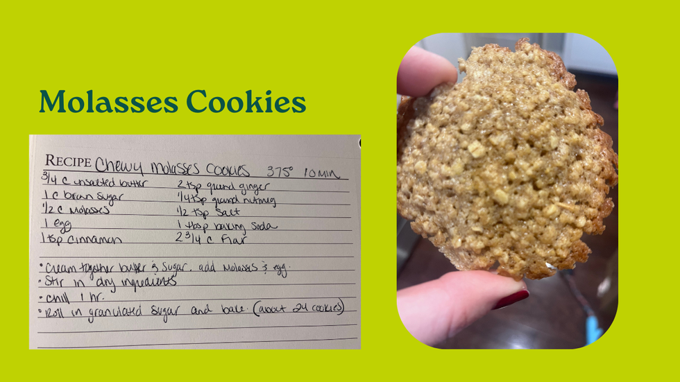 the best molasses cookie recipe