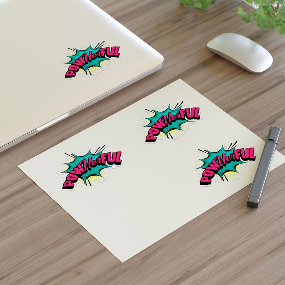 Pow-her-ful Sticker Sheets