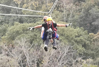 Tirolesa y paseos a caballo 5 cables