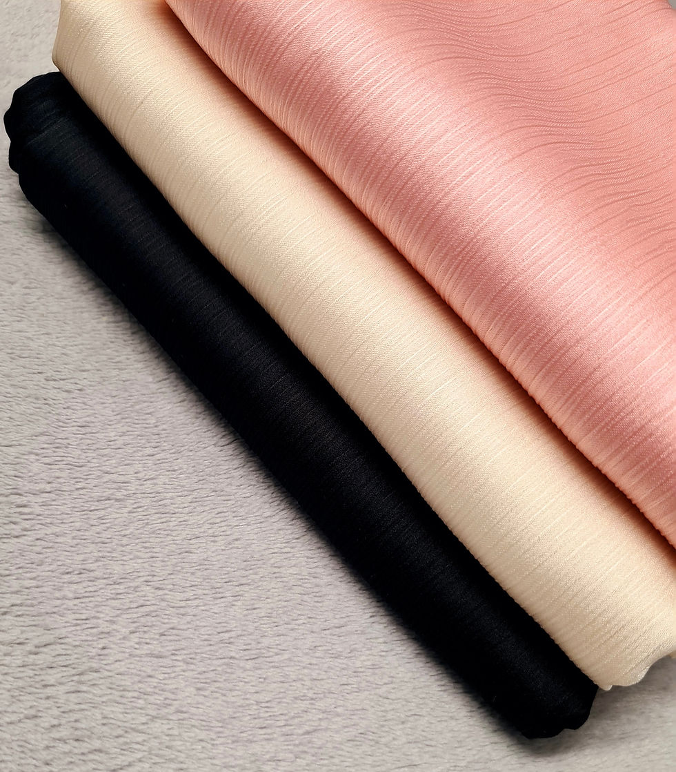 Thumbnail: Crinkle Silk / cream
