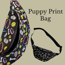 Puppy print bag product photo